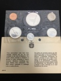 1967 Canada Royal Canadian Mint Uncirculated Coin Set with Silver Coins from Estate