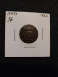 1866 nickel 