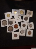 Mixed lot of 15 coins