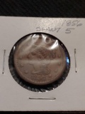 1856 Braided Large Cent Slanted 5