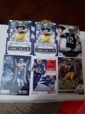 Tom Brady card lot of 6