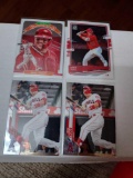 Mike Trout lot of 4