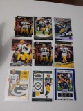 Aaron Rodgers card lot of 9