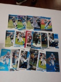 Christian McCaffrey card lot of 17