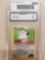 GMA Graded 2000 Pokemon Gym Heroes ERIKA'S CLEFAIRY Rare Trading Card- MINT 9