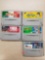 5 Count Lot Nintendo Super Famicom Casette Video Game Cartridges