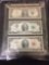 U.S. HISTORIC CURRENCY COLLECTION with COA Framed