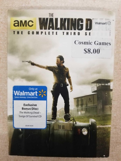 AMC THE WALKING DEAD THE COMPLETE THIRD SEASON DVD