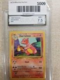 GMA Graded 1999 Pokemon Base Set CHARMELEON Trading Card - NM+ 7.5