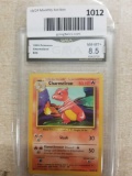 GMA Graded 1999 Pokemon Base Set CHARMELEON Trading Card- NM-MT+ 8.5