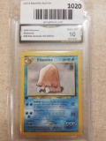 GMA Graded 2000 Pokemon Neo Genesis 1st Edition PILOSWINE Trading Card - GEM MINT 10