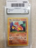 GMA Graded 1999 Pokemon Base Set Unlimited CHARMELEON Trading Card - NM-MT 8