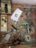 Amazing Estate Jewelry Lot with Watches, Sterling Silver, Parker Pen, Pins and More - WOW