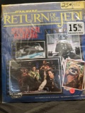 Topps STAR WARS RETURN OF THE JEDI Sticker Album