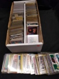 2 Row Box of Mixed Sports Cards from Collection