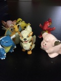 6 Count Lot of POKEMON Action Figure Toys