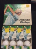 Vintage One Dozen Ben Crenshaw MacGregor Golf Balls In Original Packaging