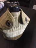 Vintage Alluminum US Military Water Bottle 