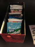 13 Count Lot of Factory Sealed NFL Football Trading Card Packs Variety