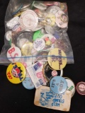 Large Bag full of Various Vintage Pins