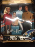 Vintage 30th Anniversary Collectors Edition Barbie & Ken Star Trek Gift Set in Original Box