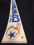 Vintage Dallas Cowboys NFL Pennant from Collection