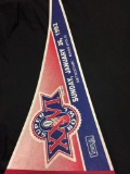 Vitnage SUPER BOWL XXVI NFL Pennant Sunday January 25, 1992 Metrodome from Collection