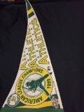 Vintage Oakland A's Athletics American League Champions 1989 Pennant from Collection