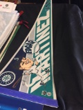 Vintage Seattle Mariners Edgar Martinez MLB Felt Pennant from Collection
