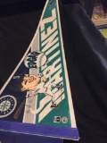 Vintage Seattle Mariners Edgar Martinez MLB Felt Pennant from Collection