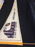 Vintage Huskies A Wave of Tradition Homecoming '84 Felt Pennant