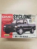 GMC Syclone Skill Level 2 Big 1/20 Scale Built + Extra