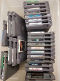 NES Nintendo Entertainment System 27 Count Lot Video Game Cartridges from Store Closeout