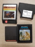 4 Count Lot of Vintage Video Game Cartridges (Atari....?)