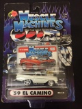 Funline MUSCLE MACHINES '59 EL CAMINO 02-13 Die Cast Adult Collectible 1:64 Scale NEW IN BOX