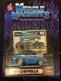 Funline MUSCLE MACHINES '69 CHEVELLE 01-5 Die Cast Adult Collectible 1:64 Scale NEW IN BOX