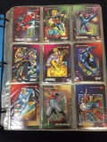 Large Binder of Non Sports Trading Cards, Seems to be Mainly Super Heroes