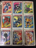 Large Binder of Non Sports Trading Cards, Seems to be Mainly Super Heroes