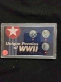 Unique Pennies of WWII Steel Pennies