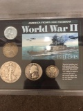 American Fights for Freedom World War II Coin Collection