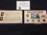 The Lewis and Clark Expedition 200th Anniversary Collection Coins and Stamp with COA