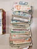 Lot of Mixed Foreign Paper Money