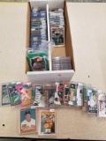 One Row Box of Mixed MLB Baseball Cards in Hard Cases