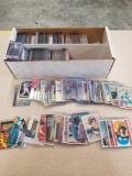 One Row Box of Mixed MLB Baseball Cards Most in Hard Cases