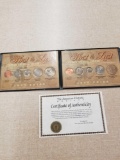 First and Last Coins of the Millennium with COA