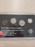 Early 20th Century Classics Coin Collection in Case