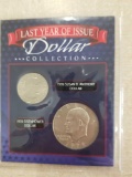 Last Year of Issue Dollar Collection Susan B Anthony & Eisenhower