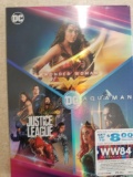 Factory Sealed DC Wonder Woman, Justice League, Aquaman DVD