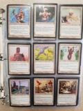 Binder of Vintage Magic the Gathering Cards from Collection