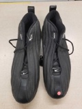 Nike Size 20 Black Basketball Shoes - Numbered on Bottom - Likely Worn in NBA or College Game